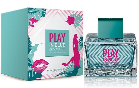 Antonio Banderas Play In Blue Seduction for Women Изображение