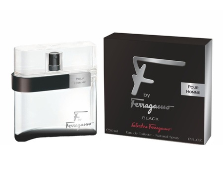 Salvatore Ferragamo F By Ferragamo Black Pour Homme edt m Изображение