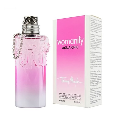 Thierry Mugler Womanity Aqua Chic edt w Зображення